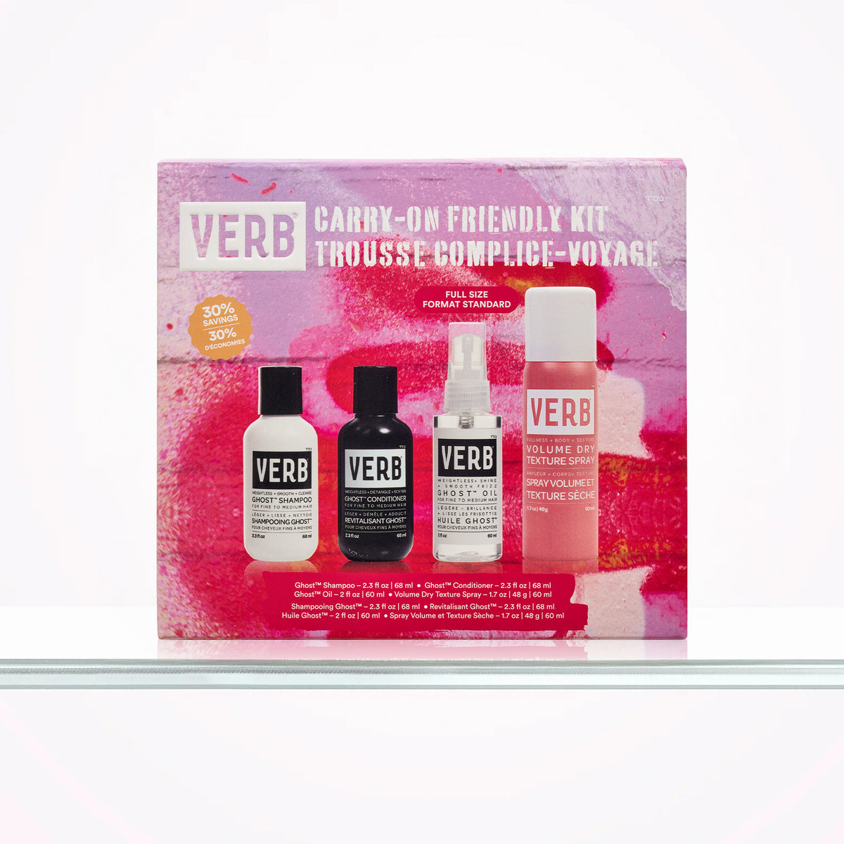 carry-on friendly kit