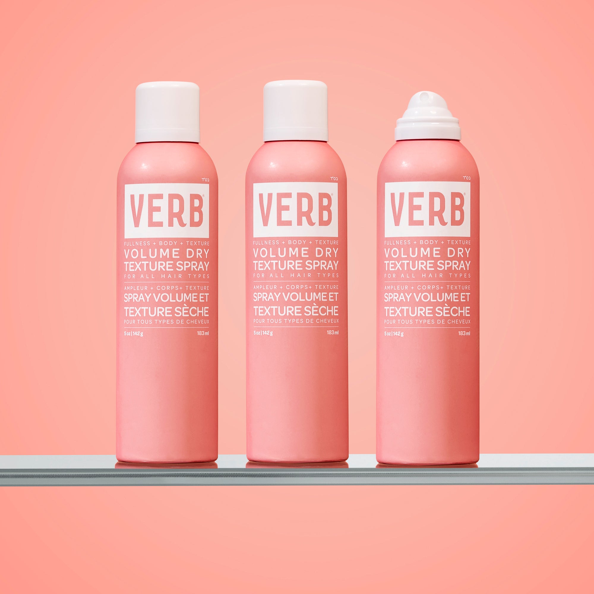 spray volume et texture sèche