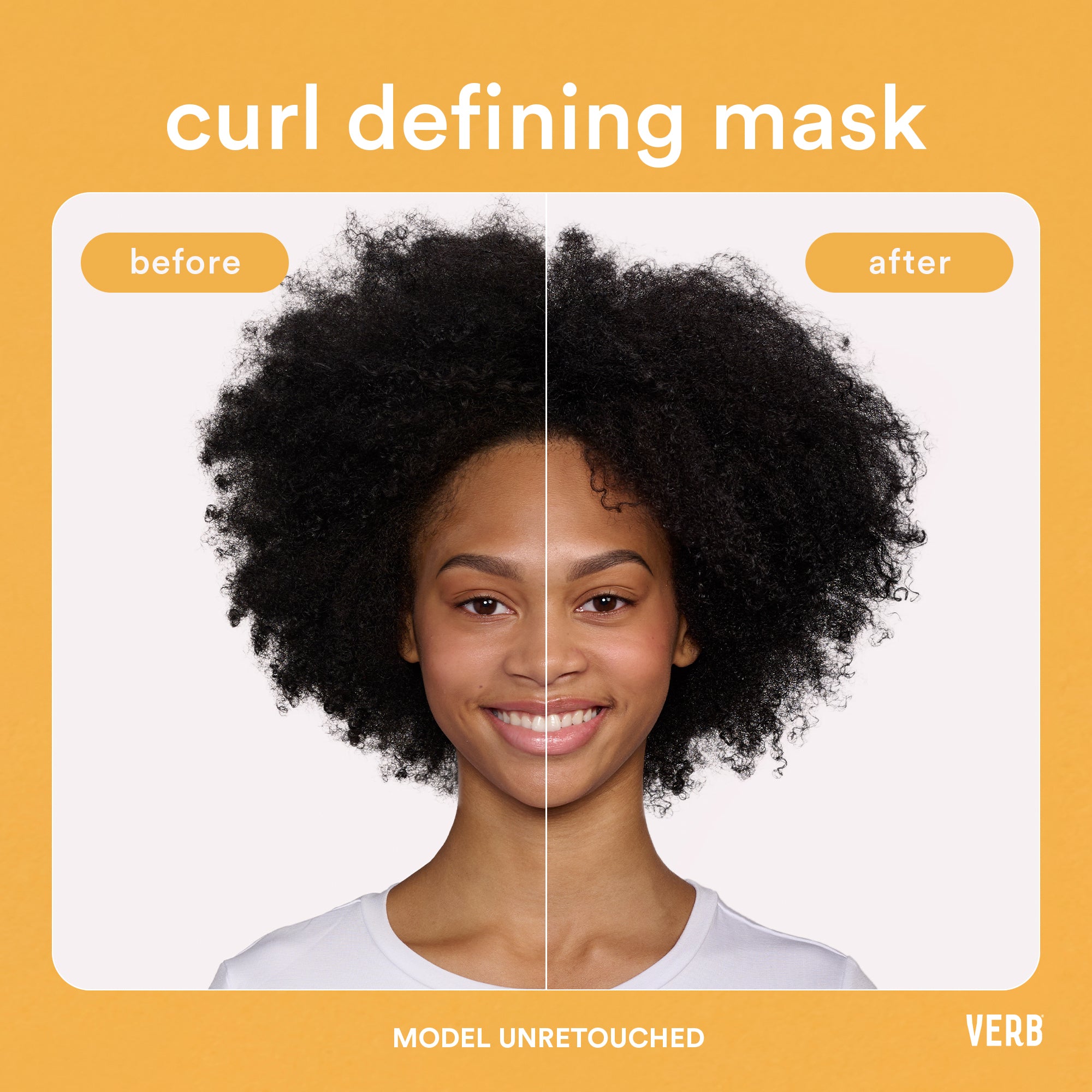 masque boucles définies