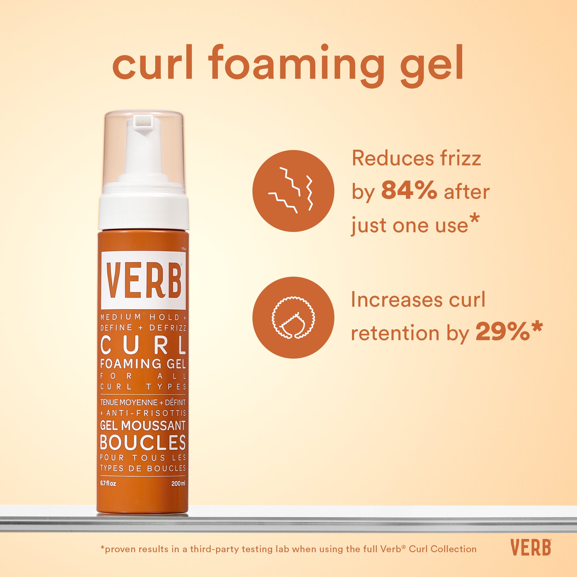 curl foaming gel