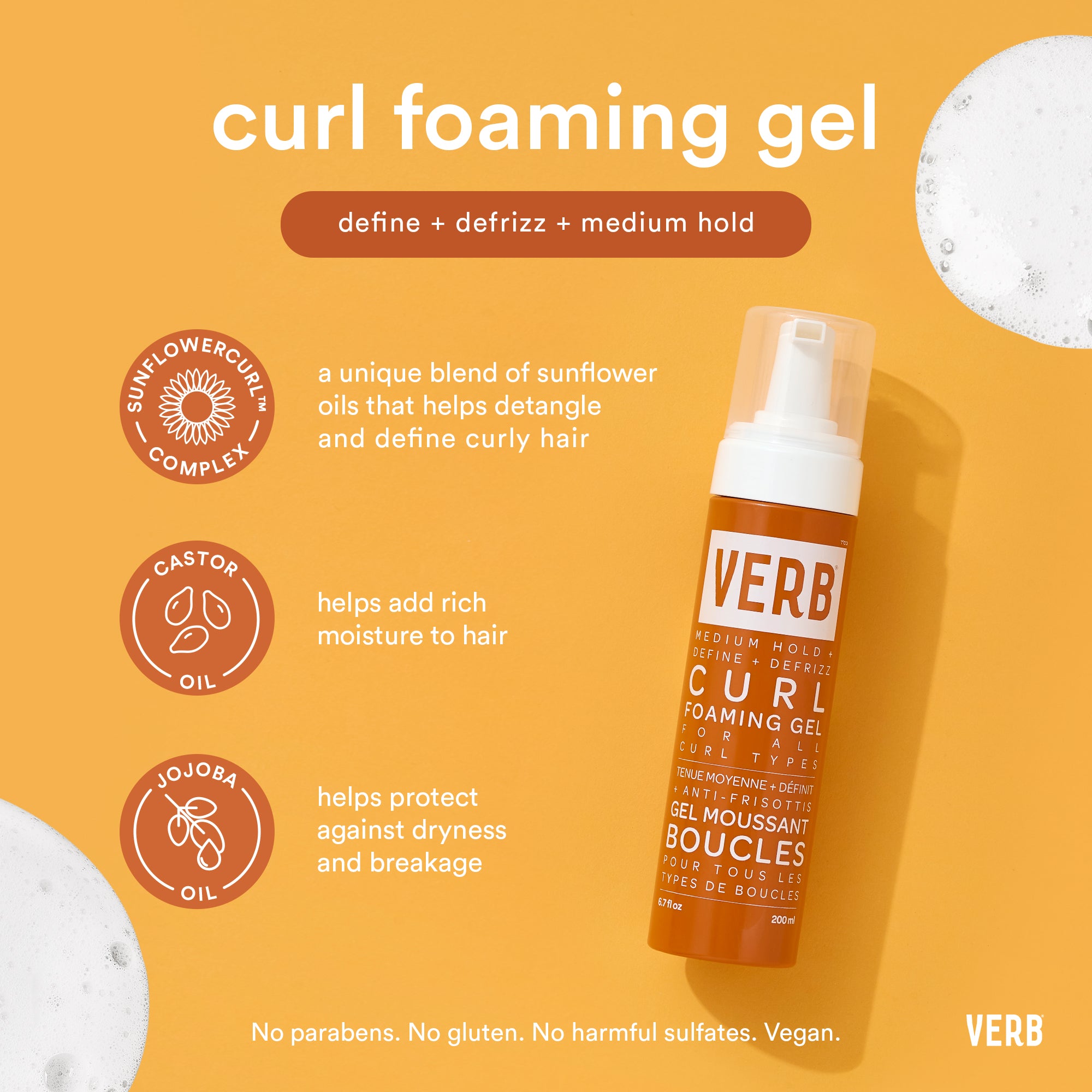 curl foaming gel