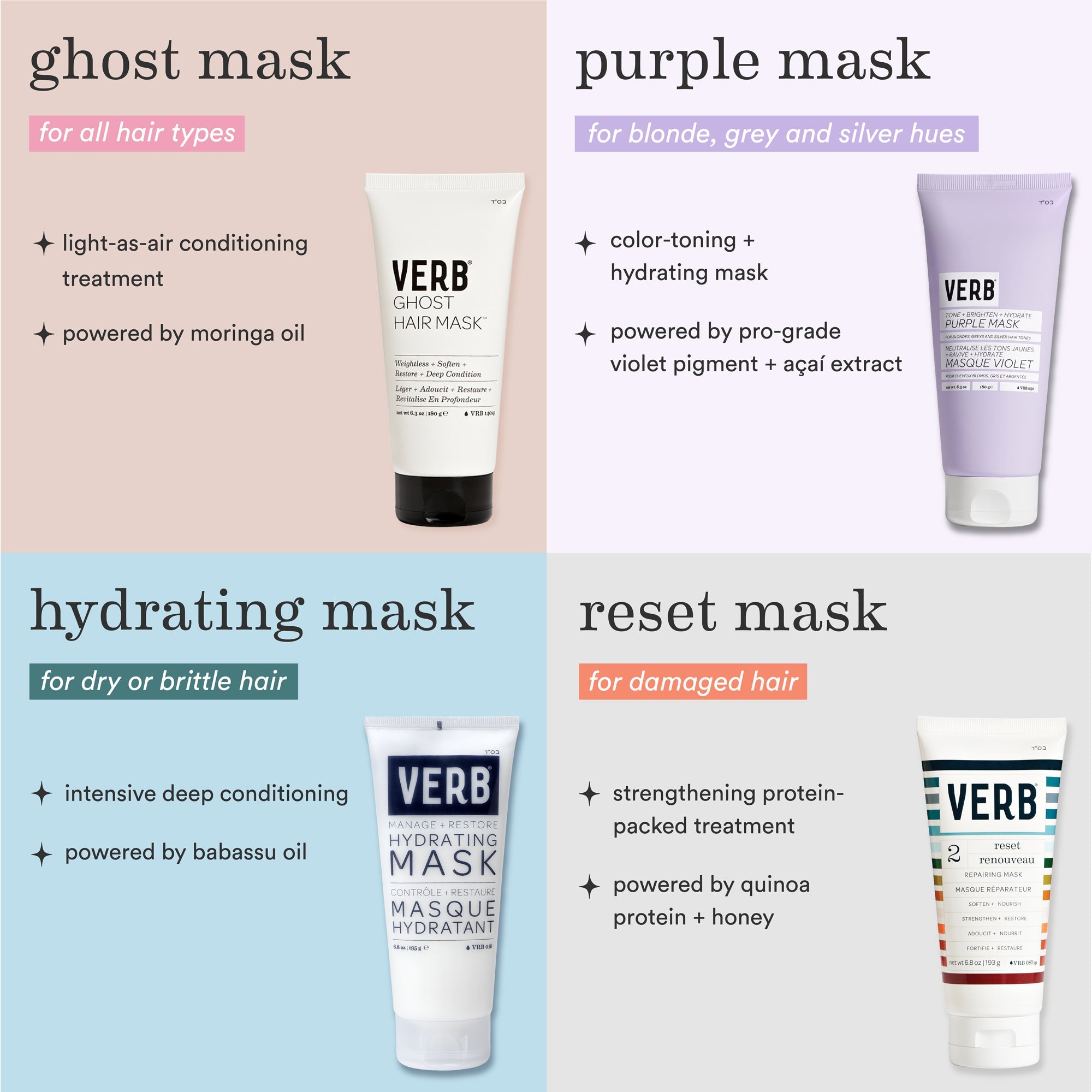 masque violet