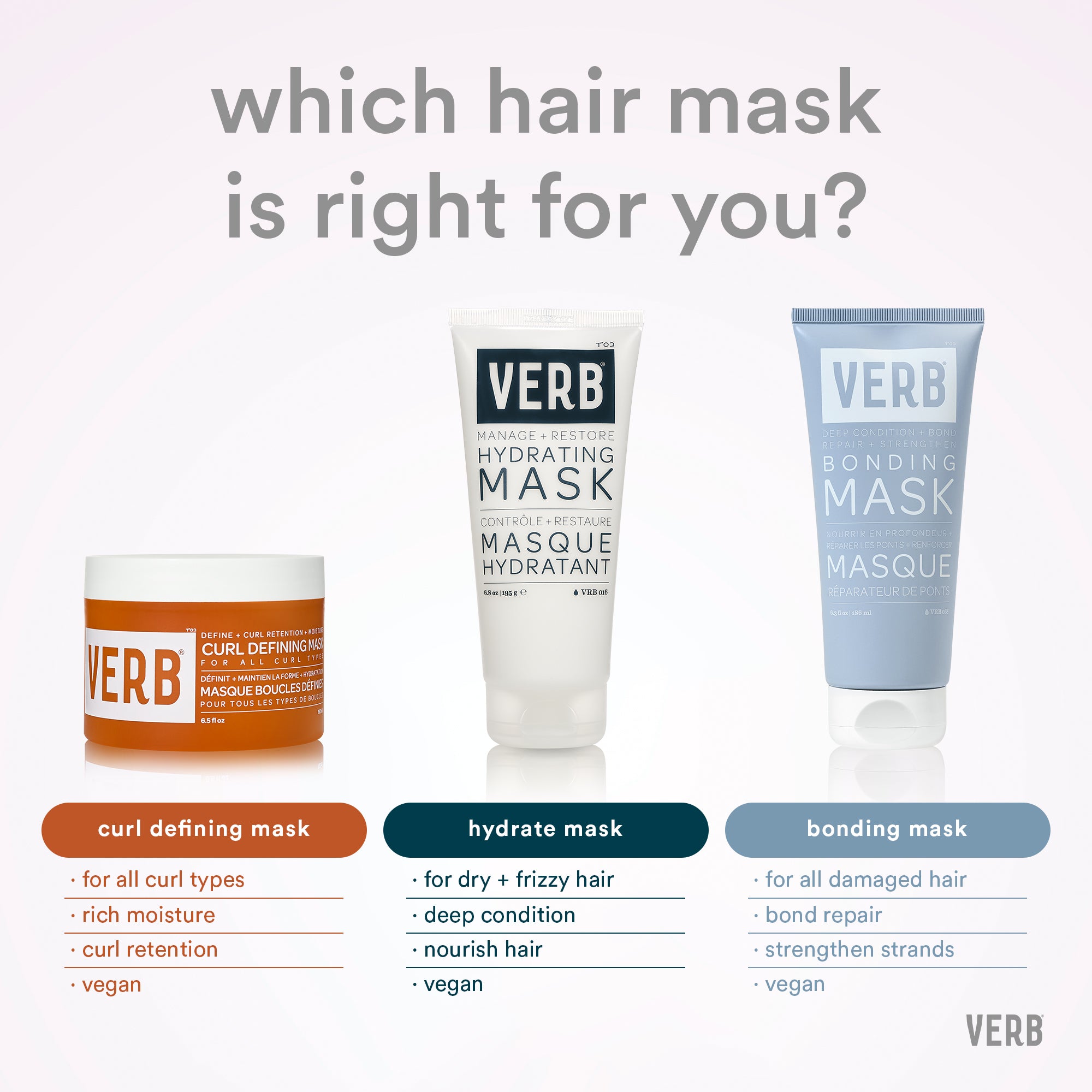 masque boucles définies