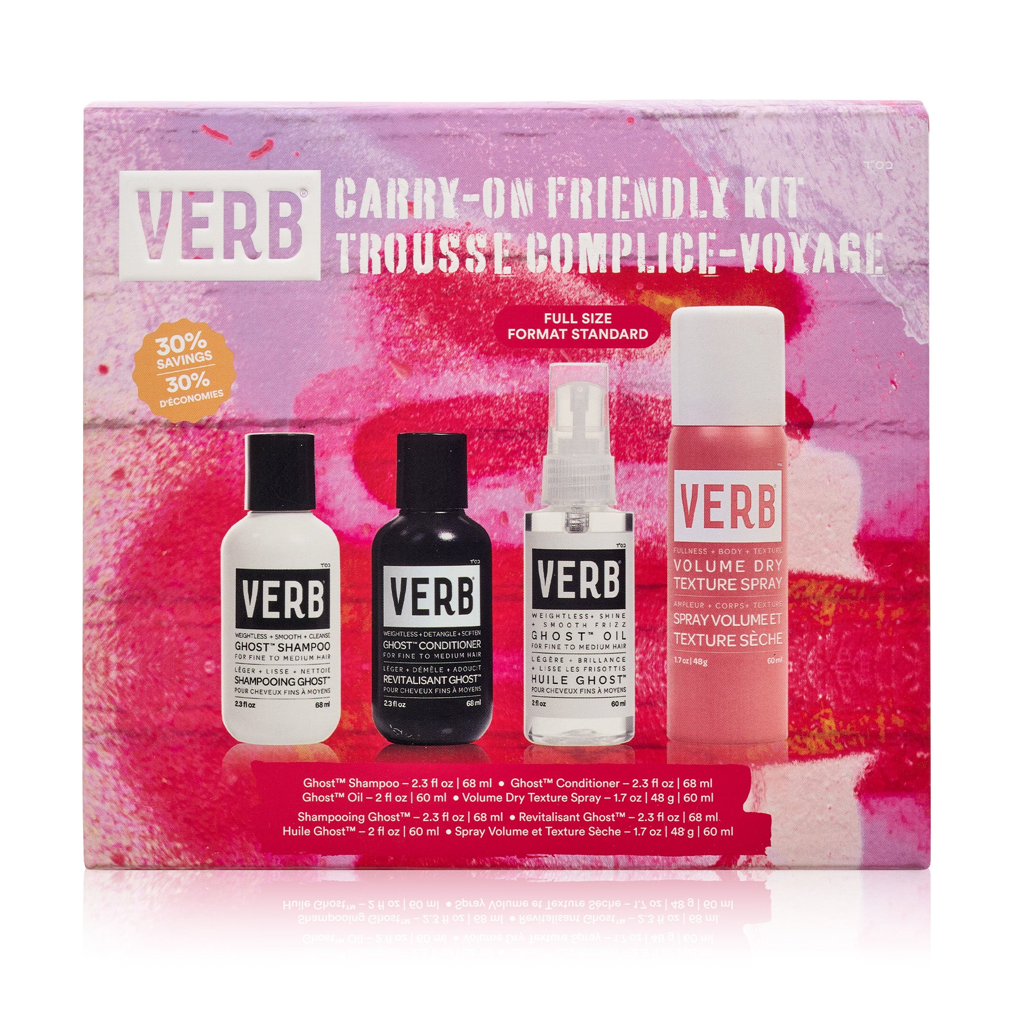 carry-on friendly kit