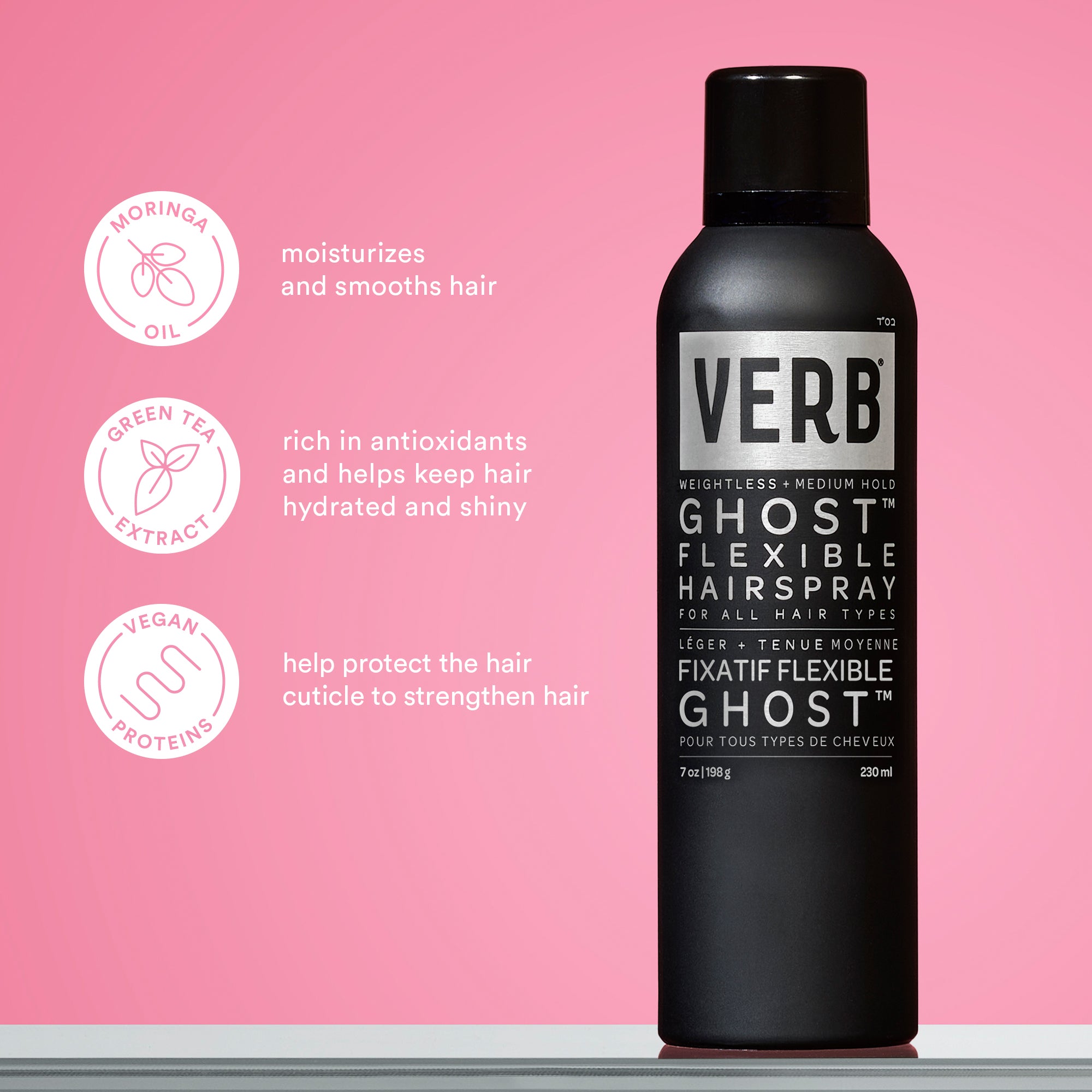 ghost™ flexible hairspray