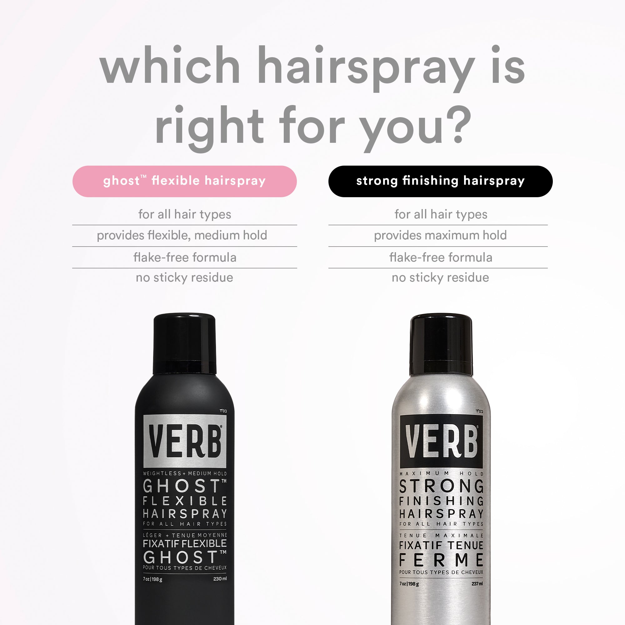 ghost™ flexible hairspray