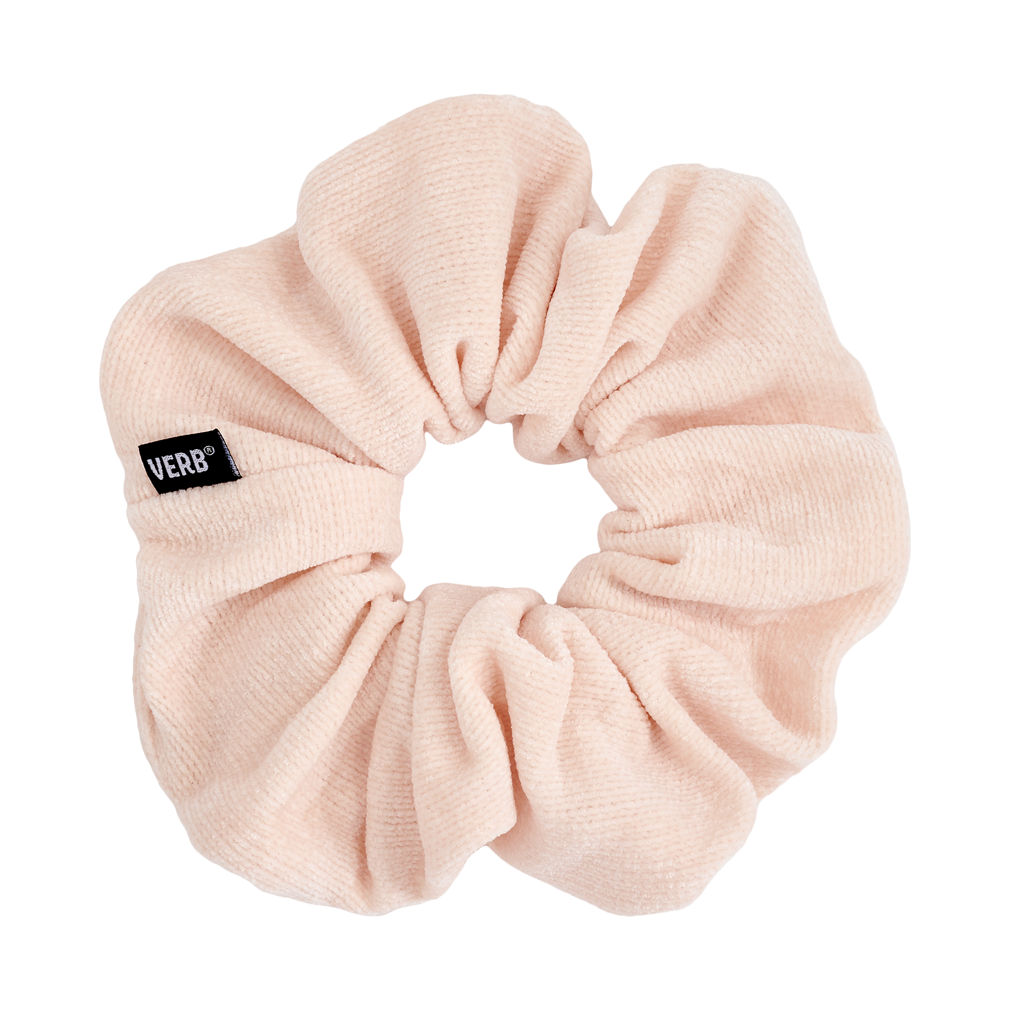 beige scrunchie