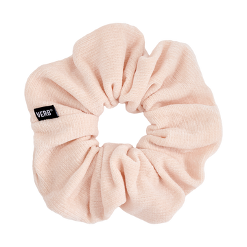 beige scrunchie